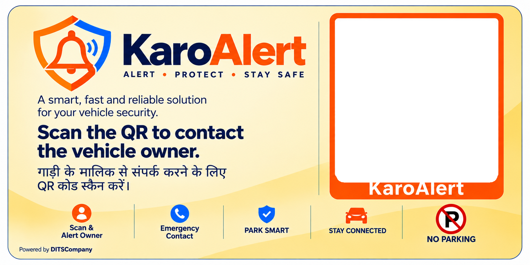 KaroAlert Sticker